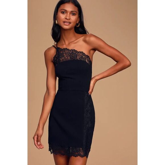 Free People Intimately Premonitions Bodycon Dress in Black, Medium $88 MSRP - Picture 5 of 8